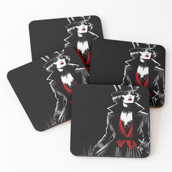 Item preview, Noir Cabaret woman [Vintage, Retro] designed and sold by RESToRAPTOR.