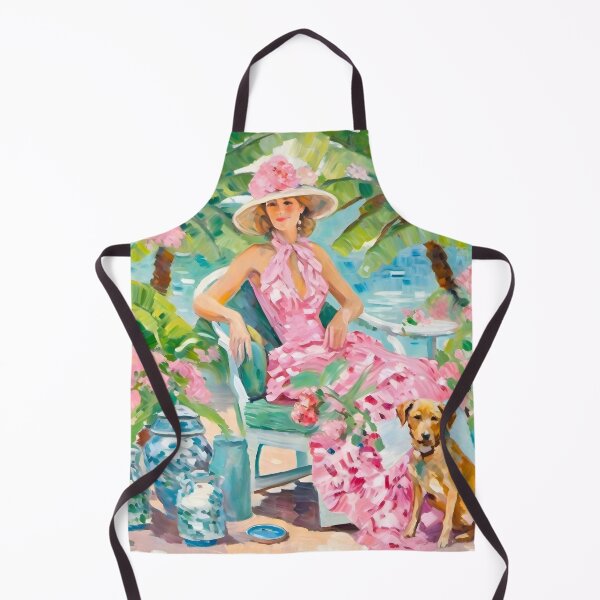 Artikelvorschau, Palm Beach-Nachmittag, Grandmillennial-Kunst entworfen und verkauft von SophieClimaArt.
