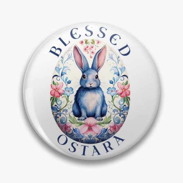 Item preview, Blessed Ostara. Hares, Eggs and Rebirth in Spring designed and sold by SSustainable.