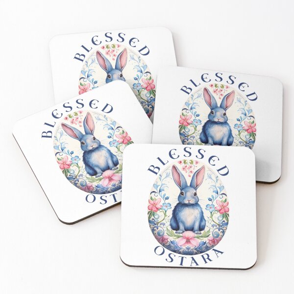 Item preview, Blessed Ostara. Hares, Eggs and Rebirth in Spring designed and sold by SSustainable.
