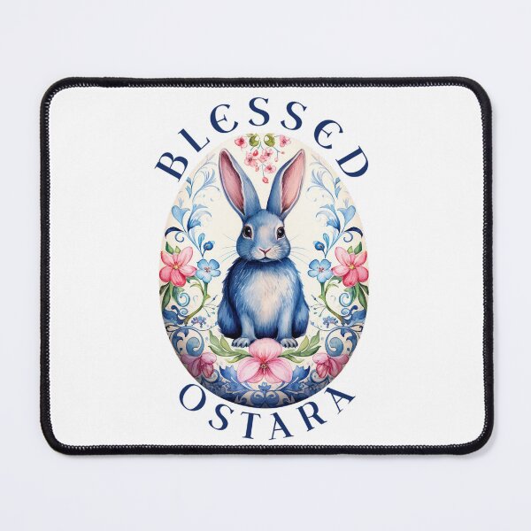 Item preview, Blessed Ostara. Hares, Eggs and Rebirth in Spring designed and sold by SSustainable.