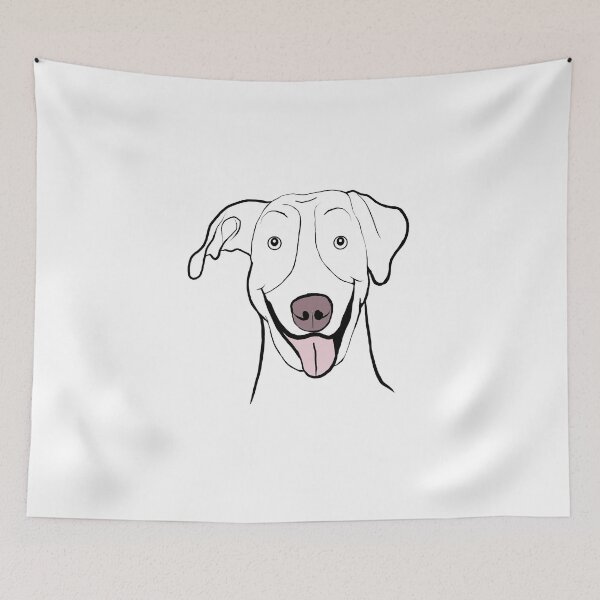 Item preview, Cute Dog with Tongue out designed and sold by RegisIrala.