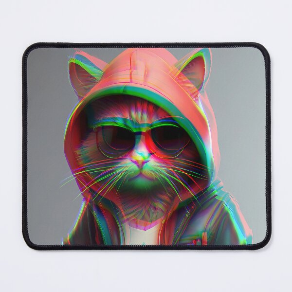 Item preview, Cattitude Cool: Nine Lives on Wheels designed and sold by purrfect pattern.