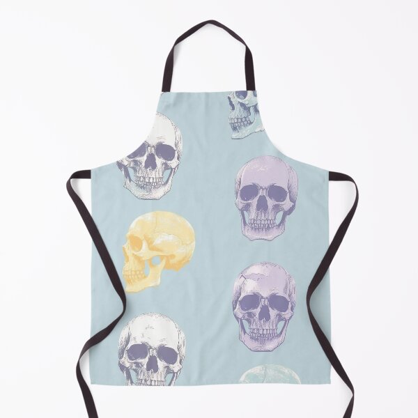 Item preview, Tiled Pastel Skulls Pattern designed and sold by dcrc.