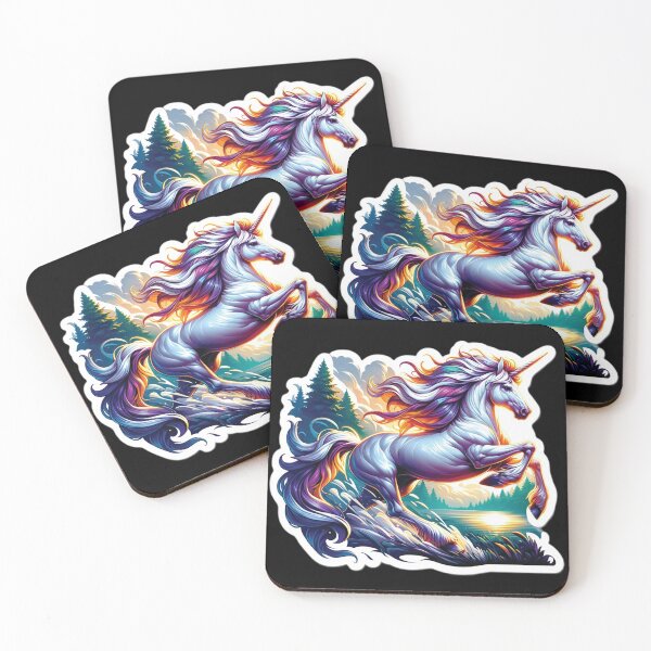 Item preview, Unicorn's Enchanted Forest Sprint designed and sold by Best-Kept.