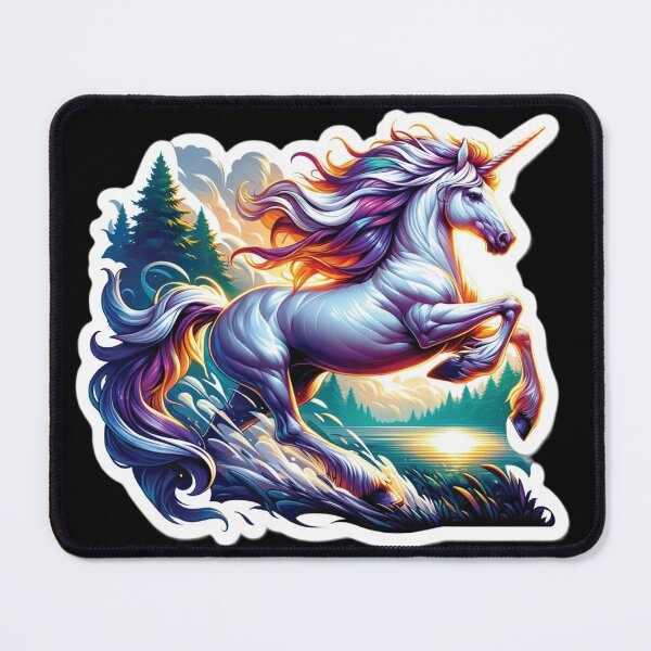Item preview, Unicorn's Enchanted Forest Sprint designed and sold by Best-Kept.