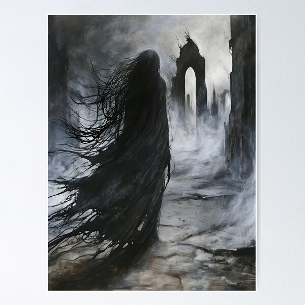 Item preview, The Wraith - Fantasy Art designed and sold by Seeker7Seven.