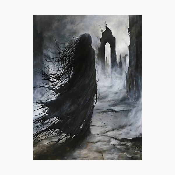 Artikelvorschau, Der Geist – Fantasy-Kunst entworfen und verkauft von Seeker7Seven.