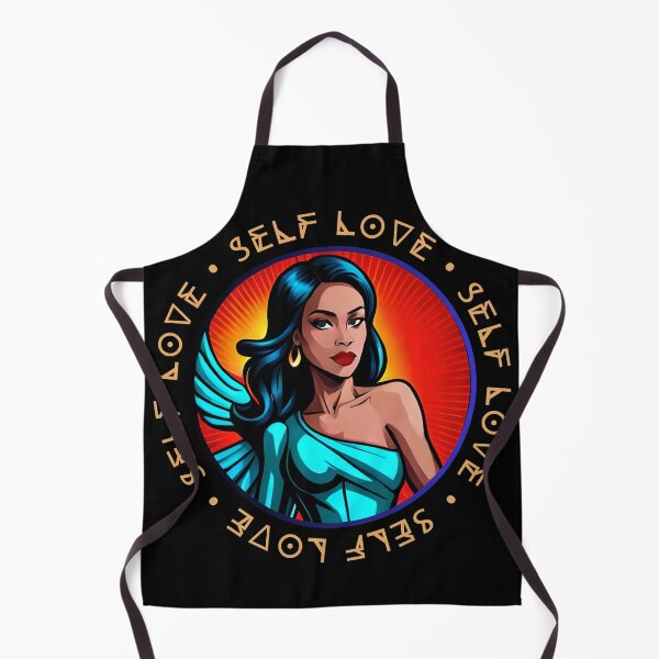 Item preview, Marvelous Self Love Superhero Pretty Lady Red Blue designed and sold by Melan Designs.