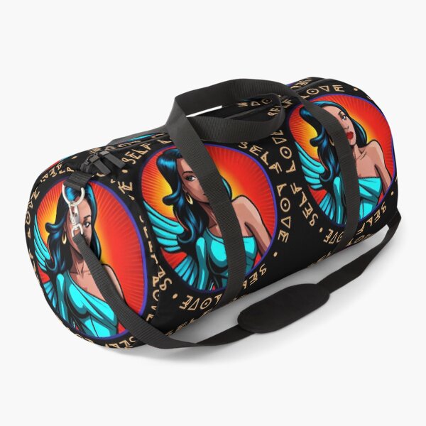 Item preview, Marvelous Self Love Superhero Pretty Lady Red Blue designed and sold by Melan Designs.