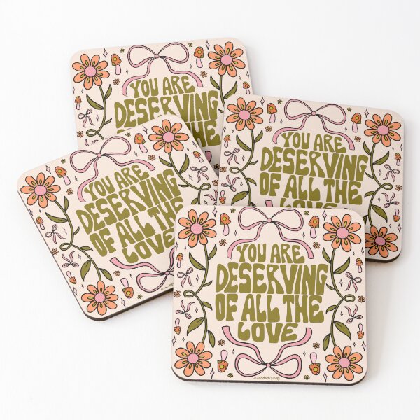 Item preview, You Are Deserving designed and sold by doodlebymeg.