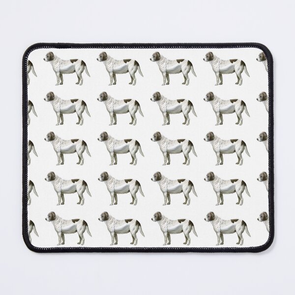 Item preview, Saint Bernard Abbess Medium Tiled Pattern designed and sold by ElegantTeaTime.