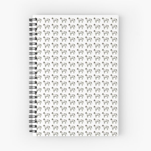 Item preview, Saint Bernard Abbess Medium Tiled Pattern designed and sold by ElegantTeaTime.
