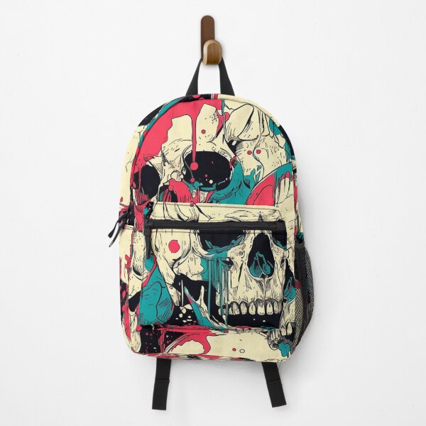 Item preview, Tiled Dripping Skulls Pattern designed and sold by dcrc.