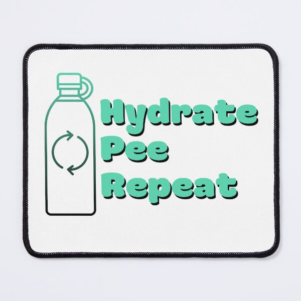 Item preview, "Hydrate Cycle - Water Routine Humor" designed and sold by Ingridpd.