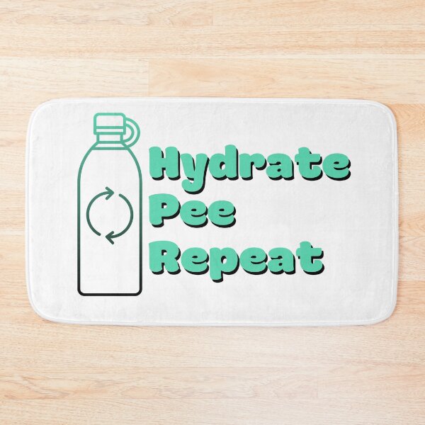 Item preview, "Hydrate Cycle - Water Routine Humor" designed and sold by Ingridpd.