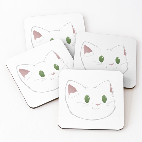 Item preview, White cat designed and sold by Etkennedy.