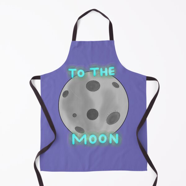 Item preview, To the Moon (moon only) designed and sold by TikiDrawings.