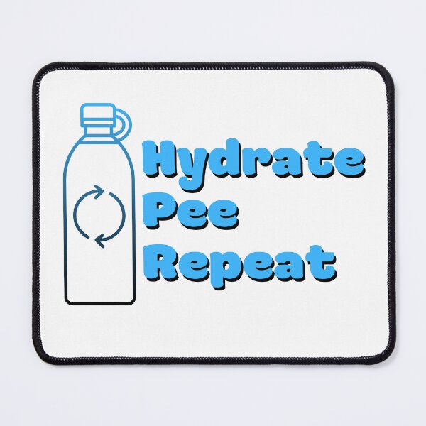 Item preview, "Hydrate Cycle - Water Routine Humor" designed and sold by Ingridpd.