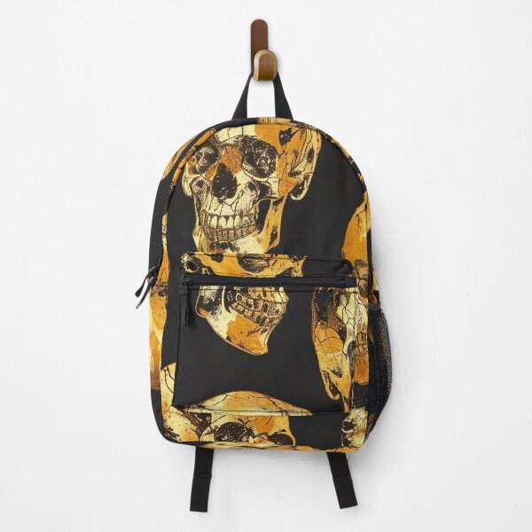 Item preview, Tiled Golden Skull Pattern designed and sold by dcrc.