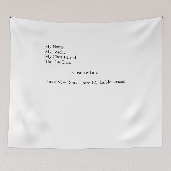 Item preview, MLA Format designed and sold by Dlash.