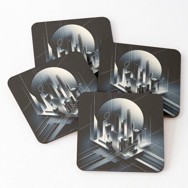Item preview, Silent Echoes of the Neon Metropolis designed and sold by SunkenCost.