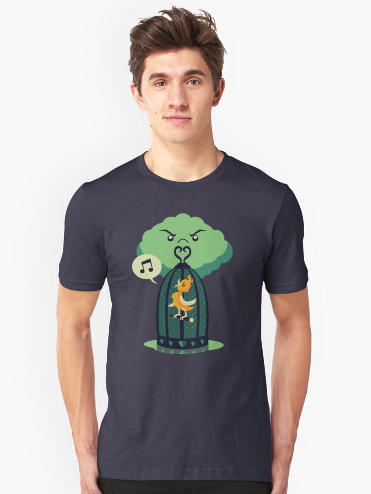 Alternate view of The Caged Bird Slim Fit T-Shirt