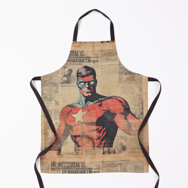 Item preview, Vintage Masked Superhero designed and sold by liana campbell.
