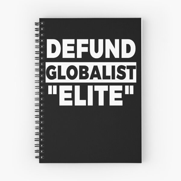Item preview, Defund Globalist "Elite" designed and sold by Milano-style.