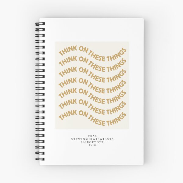 Item preview, Think On These Things designed and sold by canajoy.