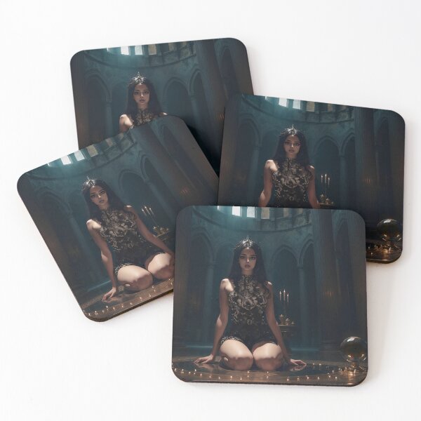 Item preview, Black Numenorean Sorceress  designed and sold by EnticingAI.