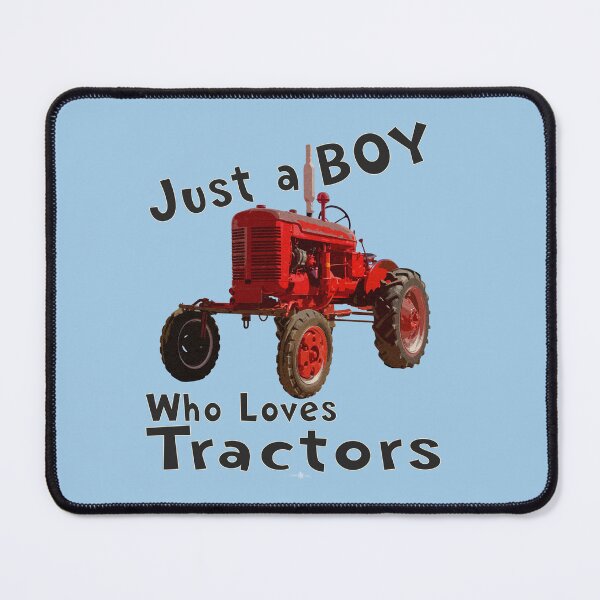 Item preview, Just a Boy who loves tractors designed and sold by SEADOGPRINTS.
