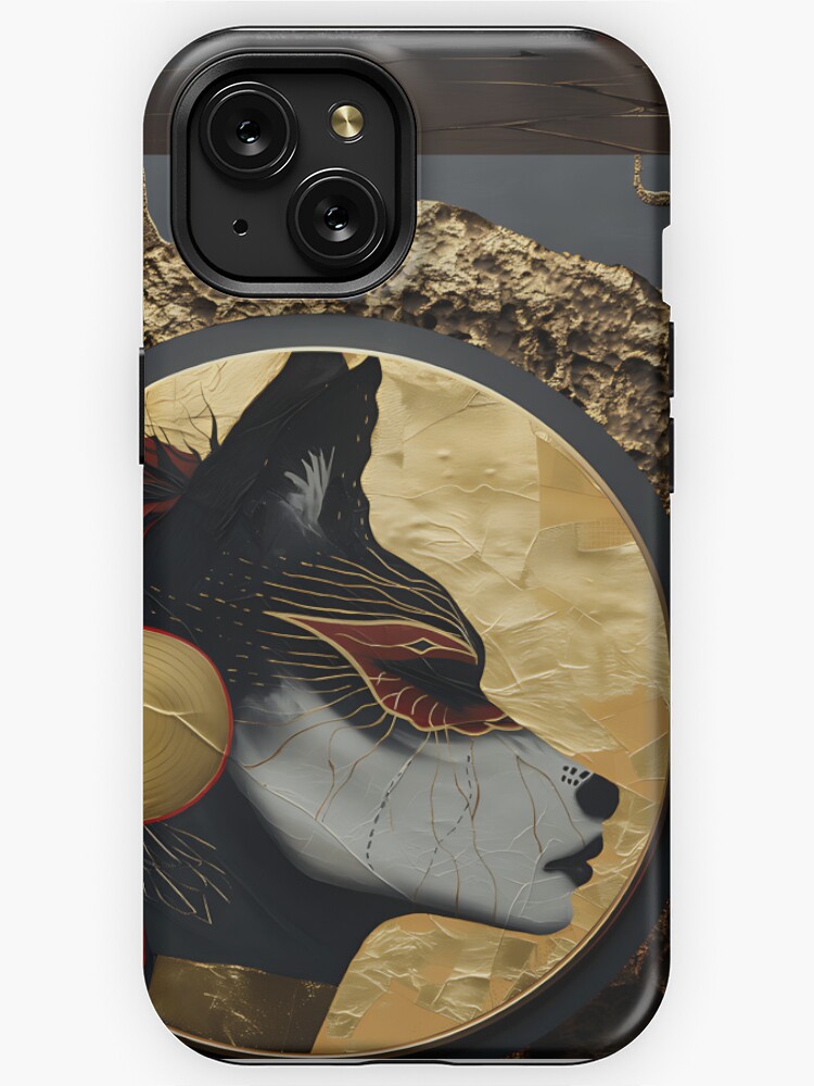 Thumbnail 1 of 4, iPhone Case, Coyote Clever: A Poem About Disintegrating Control (2024 Anniversary Edition) designed and sold by rebecka.