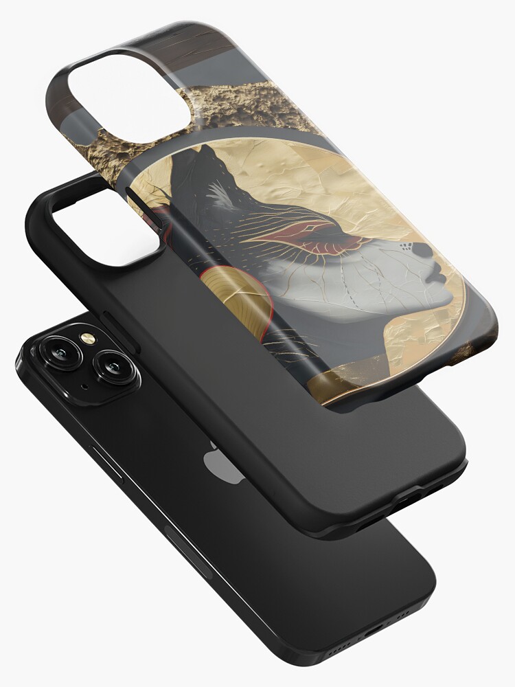 Thumbnail 2 of 4, iPhone Case, Coyote Clever: A Poem About Disintegrating Control (2024 Anniversary Edition) designed and sold by rebecka.