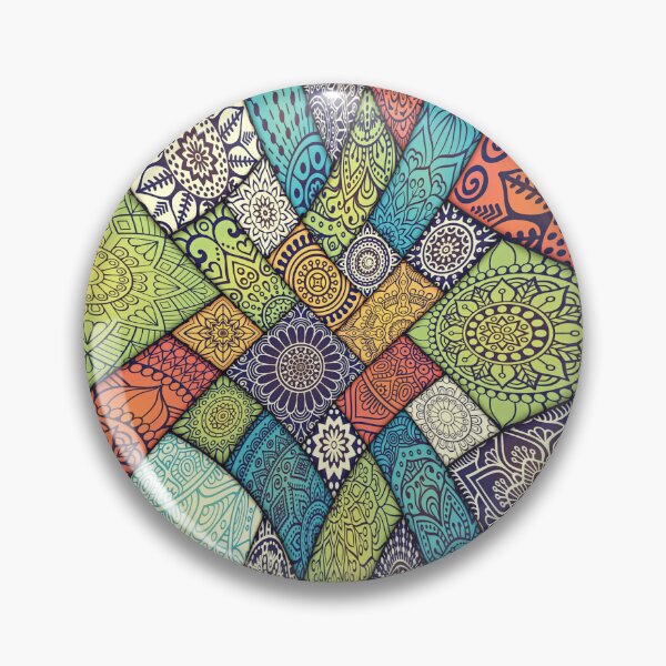 Item preview, Colorful Patchwork Pattern Design designed and sold by Vicky021.