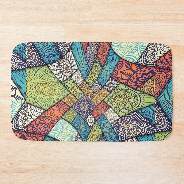 Item preview, Colorful Patchwork Pattern Design designed and sold by Vicky021.