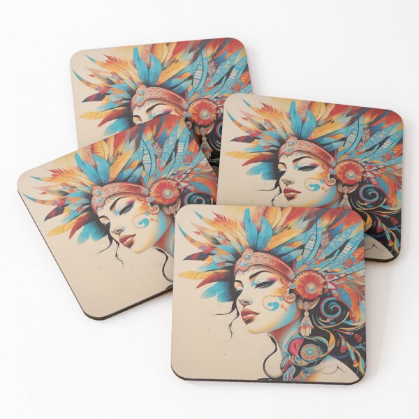 Item preview, Pretty Woman with Beautiful Headdress designed and sold by Ez-Kayed.