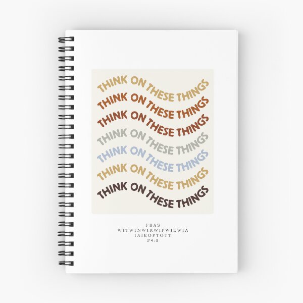 Item preview, Think On These Things (color) designed and sold by canajoy.