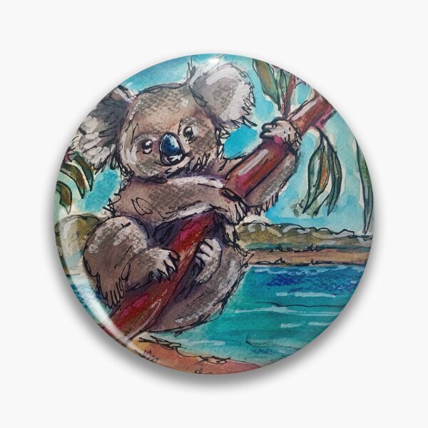 Item preview, Beach Koala  designed and sold by TraceyMackieArt.