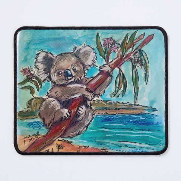 Item preview, Beach Koala designed and sold by TraceyMackieArt.