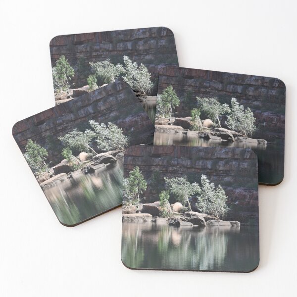 Item preview, Trees growing on fallen rocks in a river designed and sold by EAnneH.
