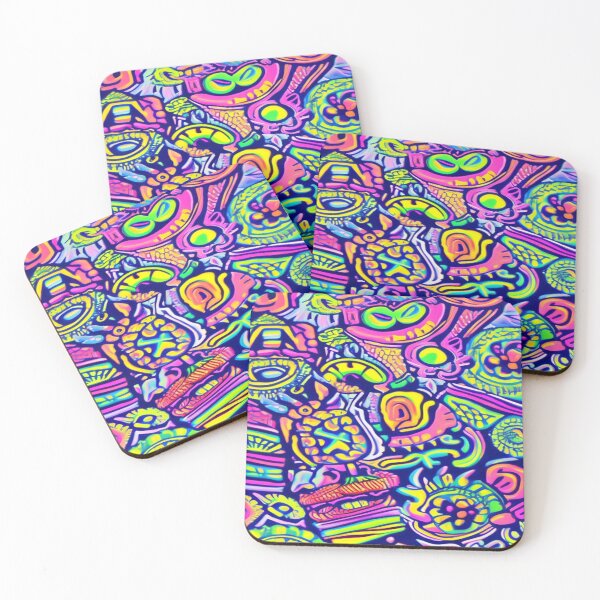 Item preview, Fluorescent Arcane Fair Map designed and sold by Atelier-Arcano.