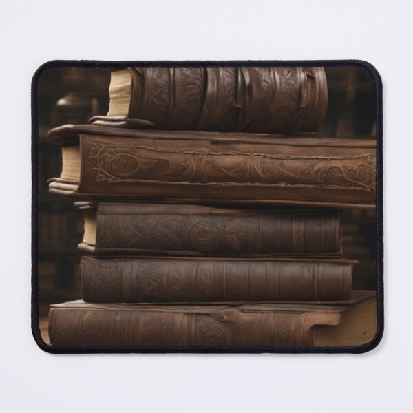 Item preview, Stack of Leather Bound Antique Books designed and sold by TheDarkWardrobe.