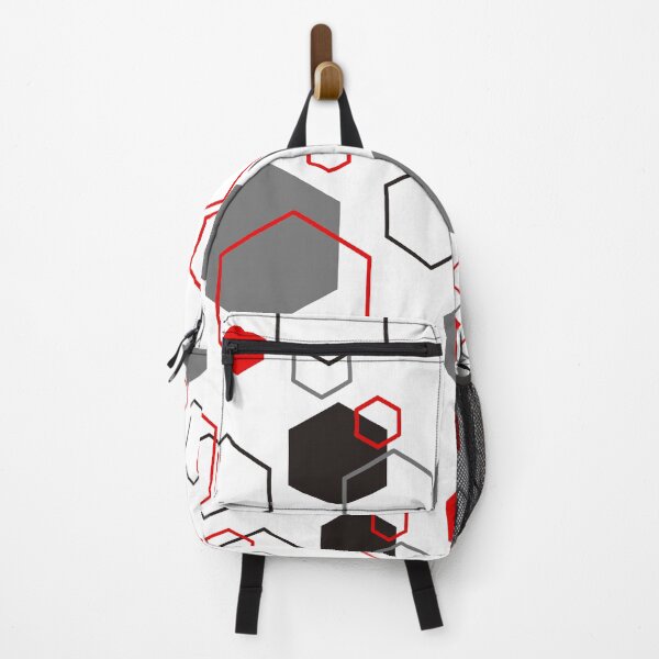 Item preview, Red Black Grey Geometric Design designed and sold by Amal20.