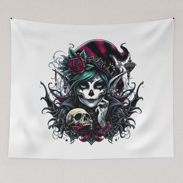 Item preview, Vintage Gothic Elf designed and sold by ArtadoraDesignz.