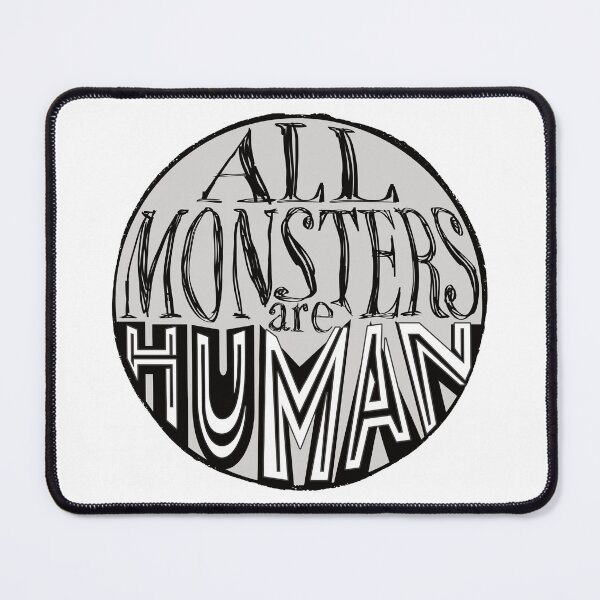 Item preview, All Monsters Are Human designed and sold by SirLeeTees.