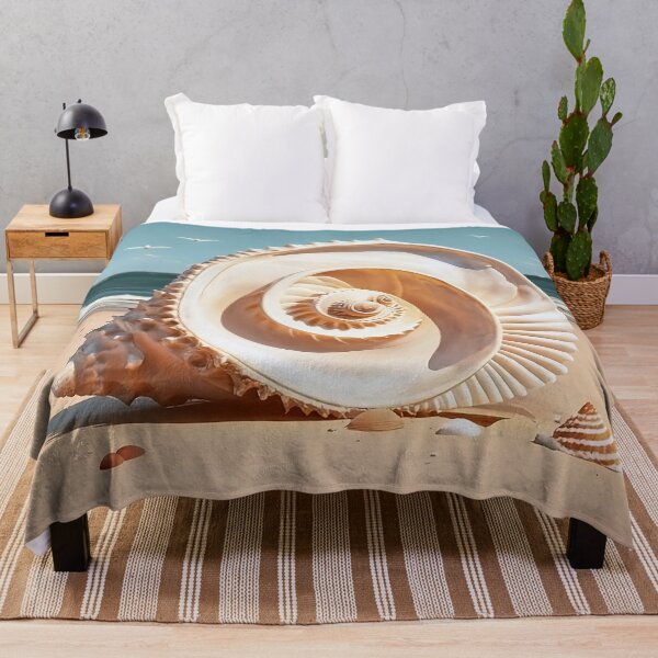 Item preview, Conch Sea Shell - Infninate Spiral - Fibonacci Curve designed and sold by Loving Nature Gifts.