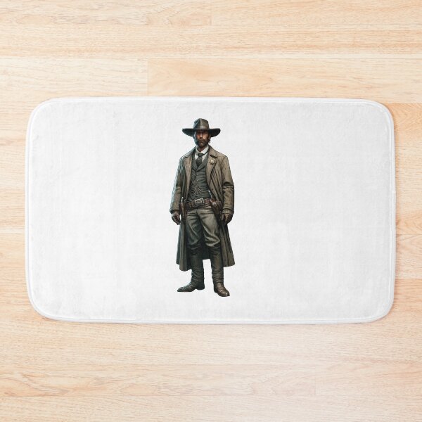 Item preview, Old Wild West Sheriff Police Cop from 1800s 1900s  designed and sold by kylmllr101684.