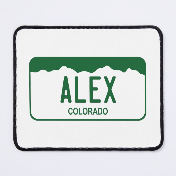 Item preview, Colorado License Plate - Alex designed and sold by rracheell.