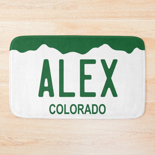 Item preview, Colorado License Plate - Alex designed and sold by rracheell.